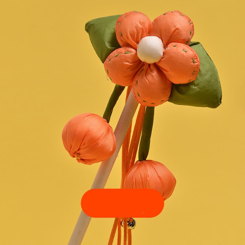 Cañita para gatos estilo flor #C22