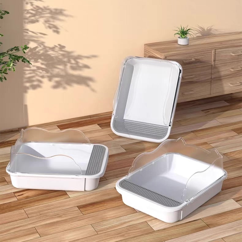 Arenero abierto transparente modelo M17