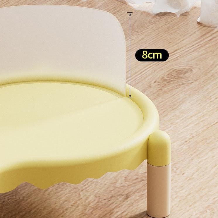 Comedero doble de ceramica anti salpicadura