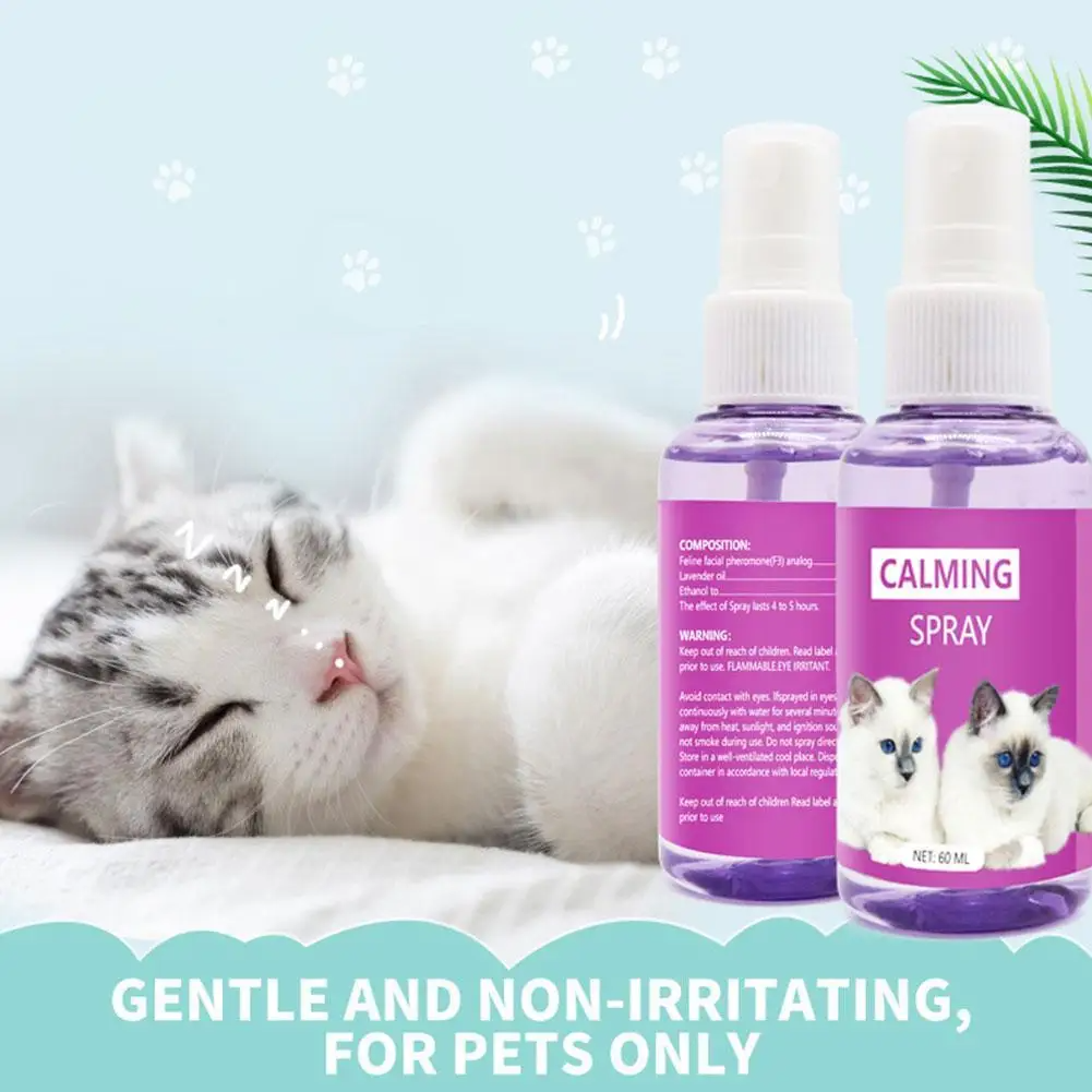 Spray relajante de feromonas para gatos