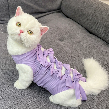 Traje de recuperación para gatos modelo #3