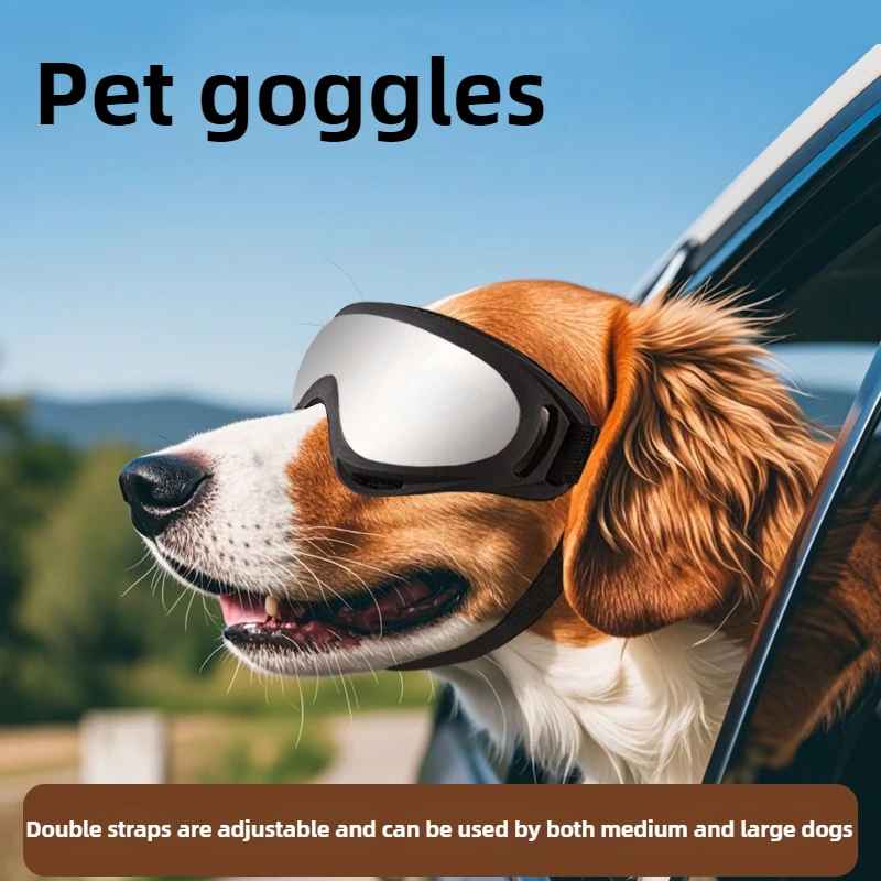 Lentes de sol ajustables para perros