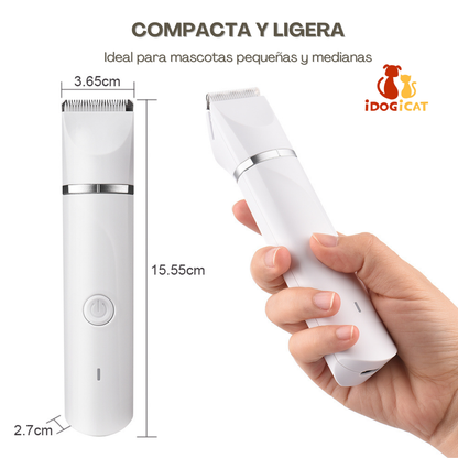 Máquina de afeitar y cortaúñas multifunción