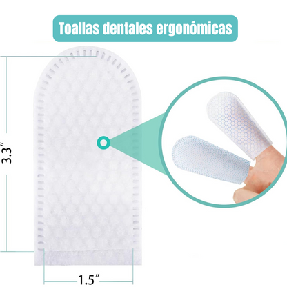 Toallas húmedas para limpieza dental 50pcs