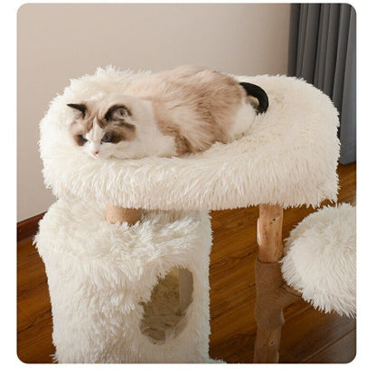 Torres de gatos estilo nube 90cm alto (Modelo MR42)