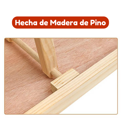 Rampa para mascotas. Plegable, madera duradera y antideslizante