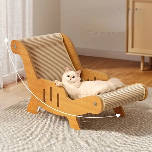 Silla de sisal cómoda para gatos