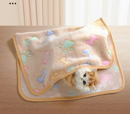 Toalla suave para baño de gatos y perros