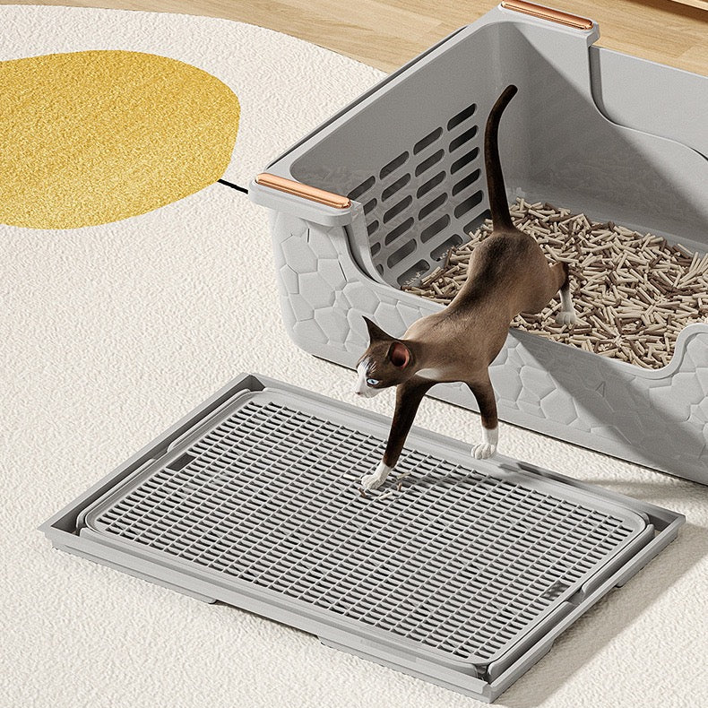 Arenero abierto con colador W79 gris