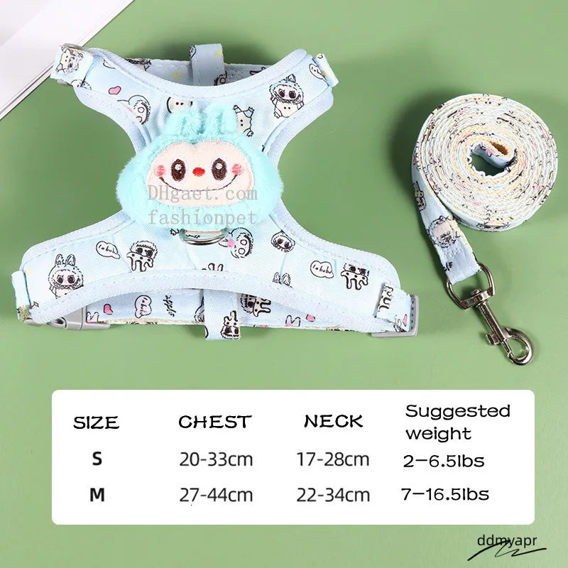 Pechera raza pequeña labubu HAR010