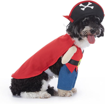 Disfraz de pirata para mascotas modelo PF96