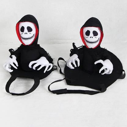 Disfraz Halloween Fantasma negro para mascotas