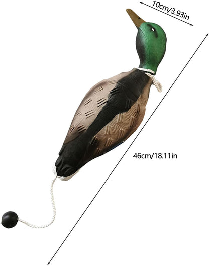 Juguete de señuelo de pato para perros