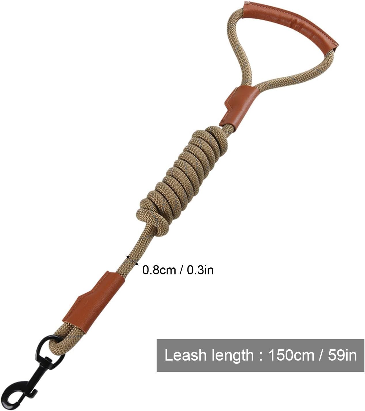 Correa de nailon para perros 150cm