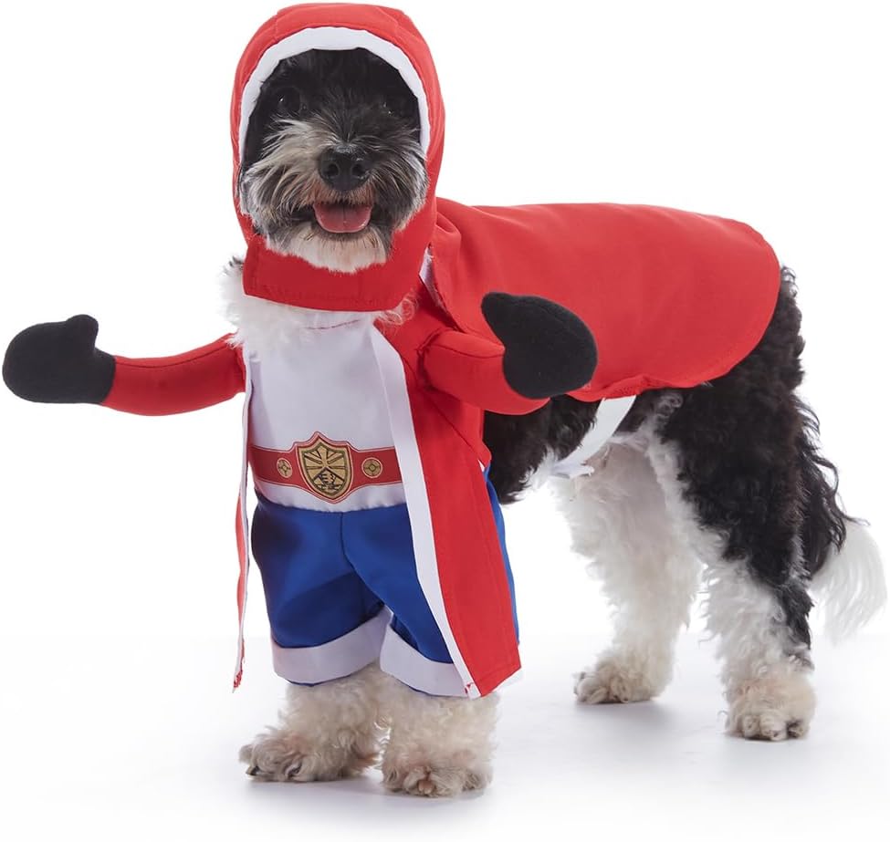 Disfraz de boxeador para mascotas modelo PF93