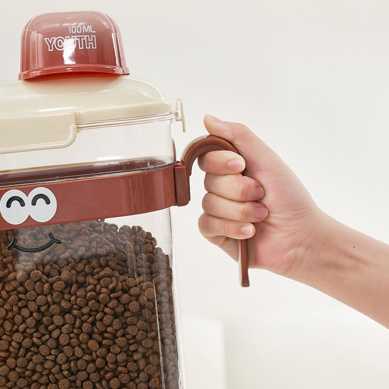Contenedor hérmetico plastico para alimento de 360ml