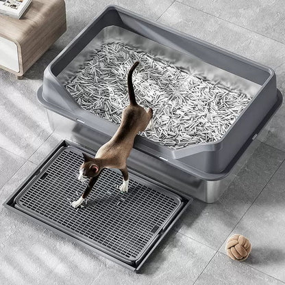 Bandeja de plástico recoge arena para areneros 42*28.5cm