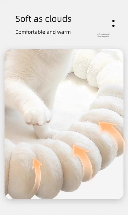 Hamaca de ventana para gatos modelo nube