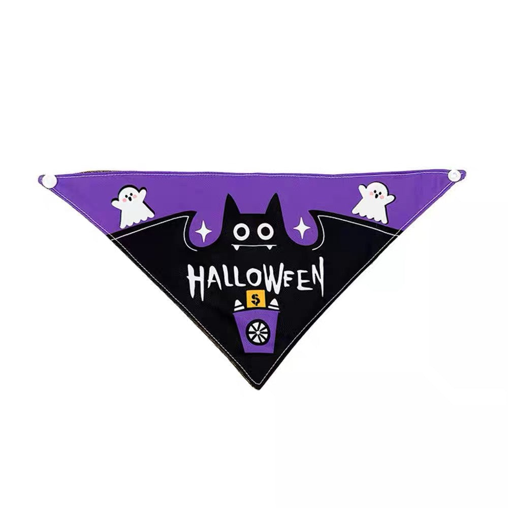 Bandanas de halloween para mascotas (Modelo #1) 63*43*43cm