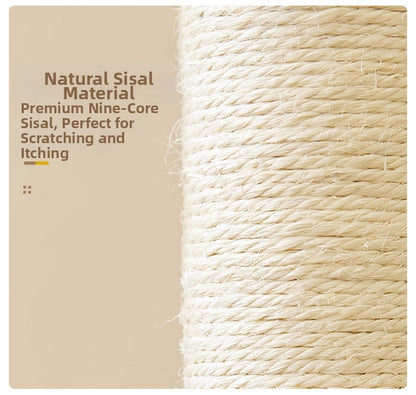 Rascador poste de cuerda para gatos 80cm (MS05)