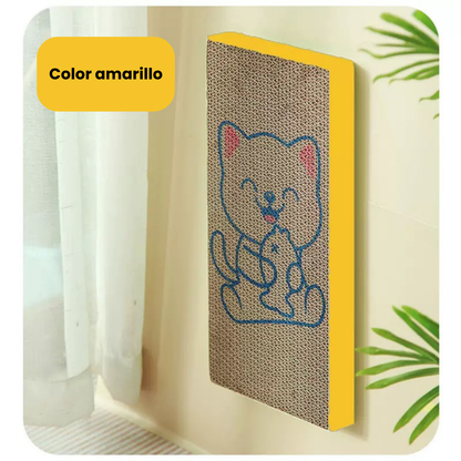 Rascador cartón corrugado para gatos (Variedad de colores) 43cm*20.5cm