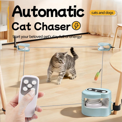 Juguete de gato interactivo de caza recargable