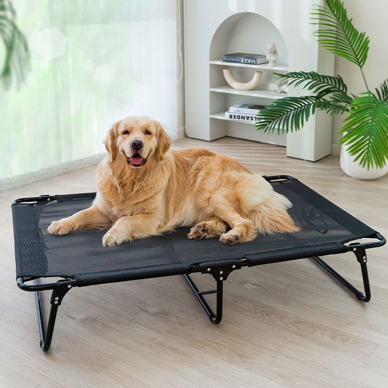 Cama elevada plegable para mascotas (tamaño XL hasta 45kg)