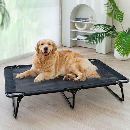 Cama elevada plegable para mascotas (tamaño XL hasta 45kg)
