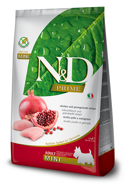 Comida para Perro Farmina: N&D, Prime adult mini 2.5kg