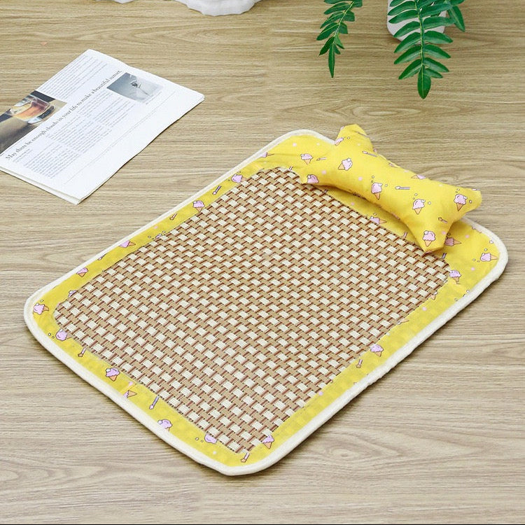 Cama de mimbre para mascotas (Dos tamaños disponibles)