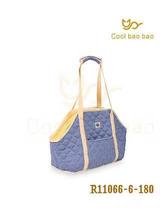 Bolso de hombro para mascotas pequeñas lila