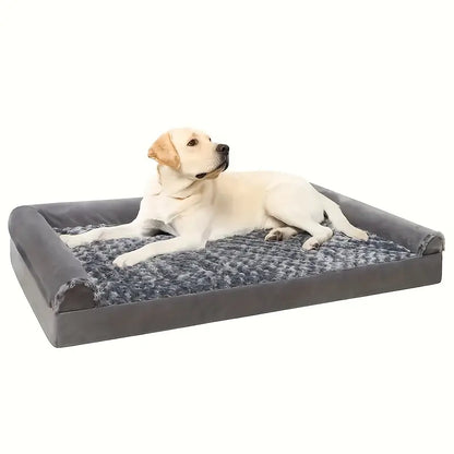 Cama acolchonada afelpada para perros M24