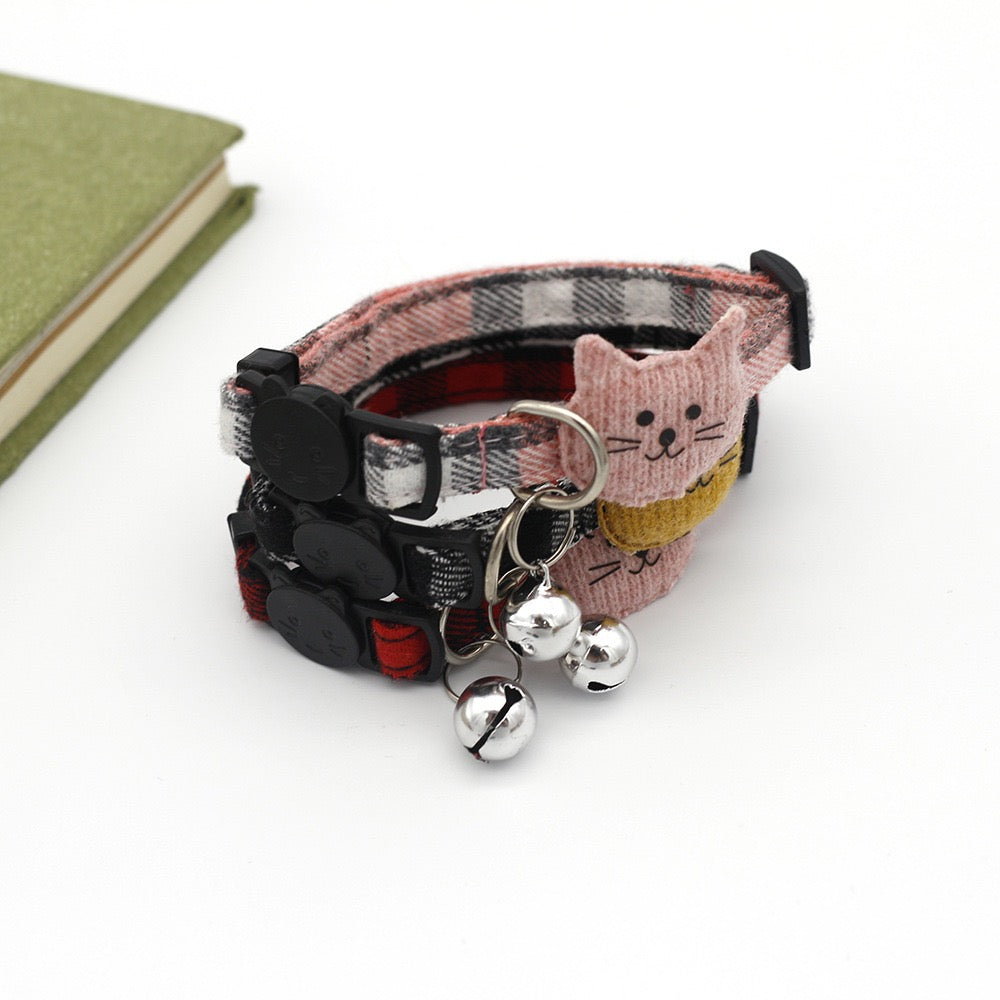 Collar para gatos cara de gatito