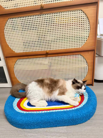 Rascador de cuerda para gatos espacial (Redondo y Ovalado)