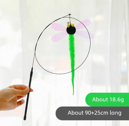 Cañita para gatos modelo libélula