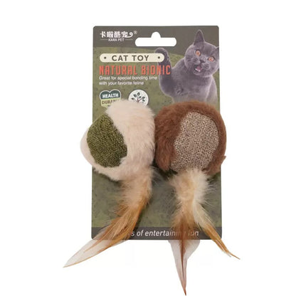 Juguete para gatos de tela con Catnip