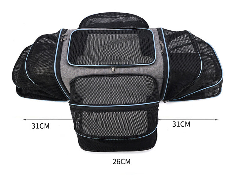 Bolso transportador para viajes (expandible en 4 lados)