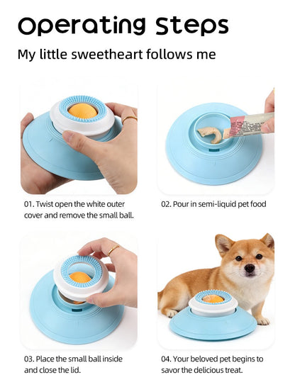 Plato de lamido para perros ansiosos (Pet LICKING PLATE)