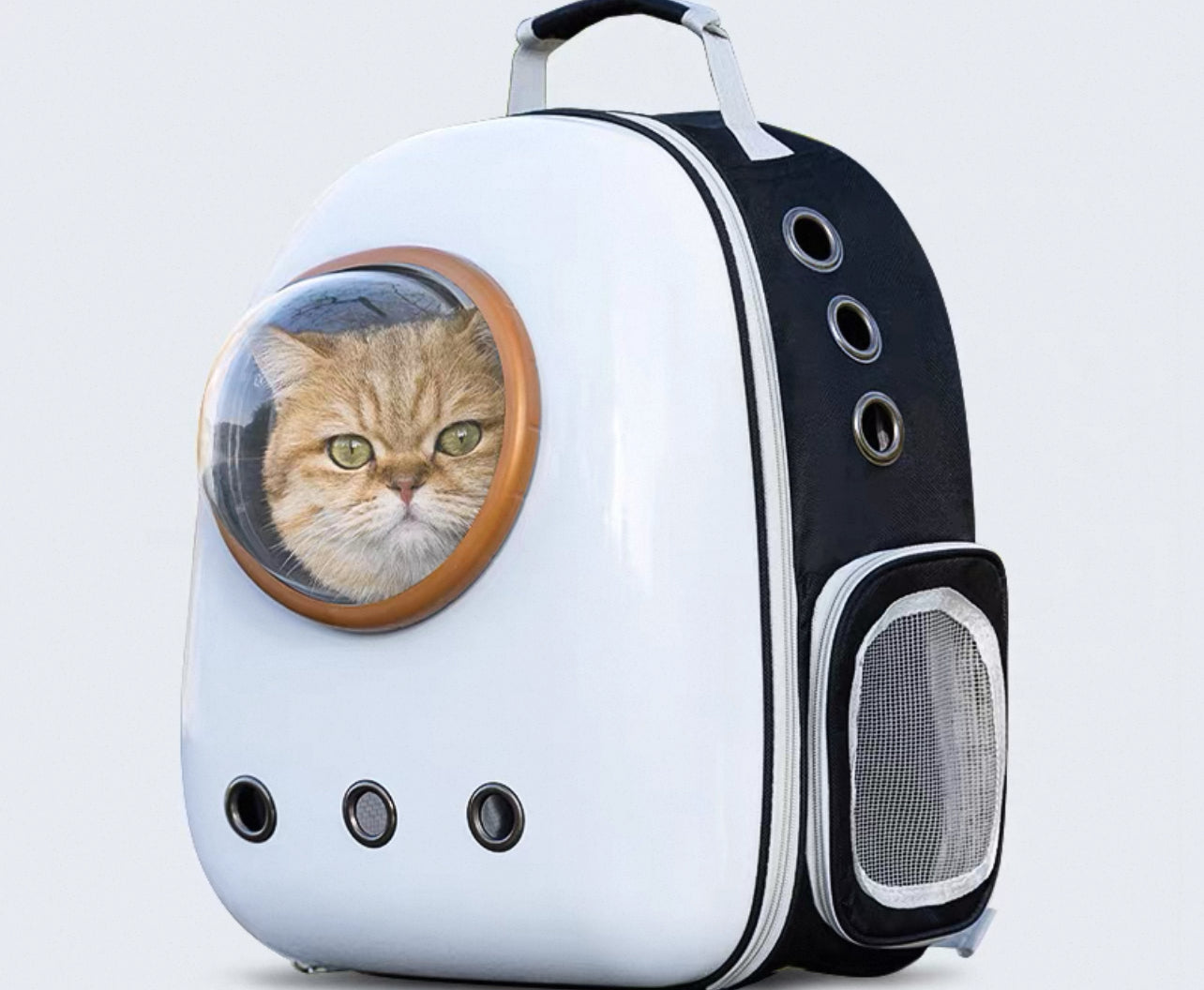 Mochila estilo capsula para mascotas hasta 8KG