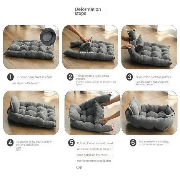 Cama moldeable 3 en 1 para perros