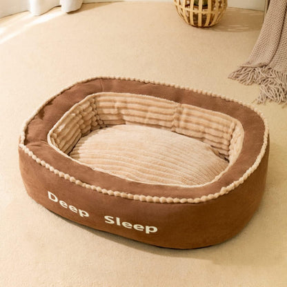 Cama para mascotas con forro lavable (Modelo M80)