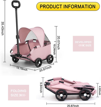 Coche pequeño para mascotas (10kg de peso)