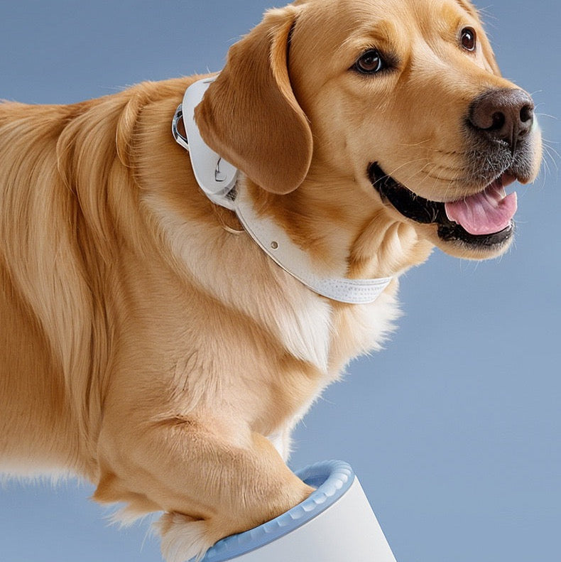 Limpiador de patitas automatico para mascotas