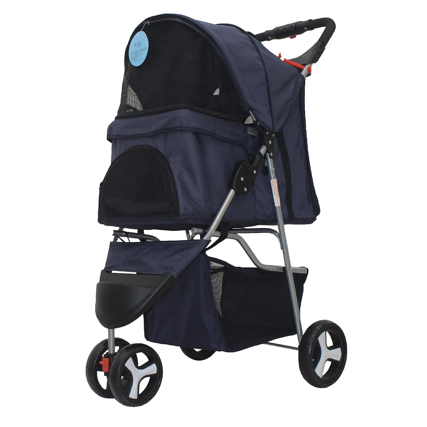 Coche plegable de tres ruedas (Hasta 15kg)