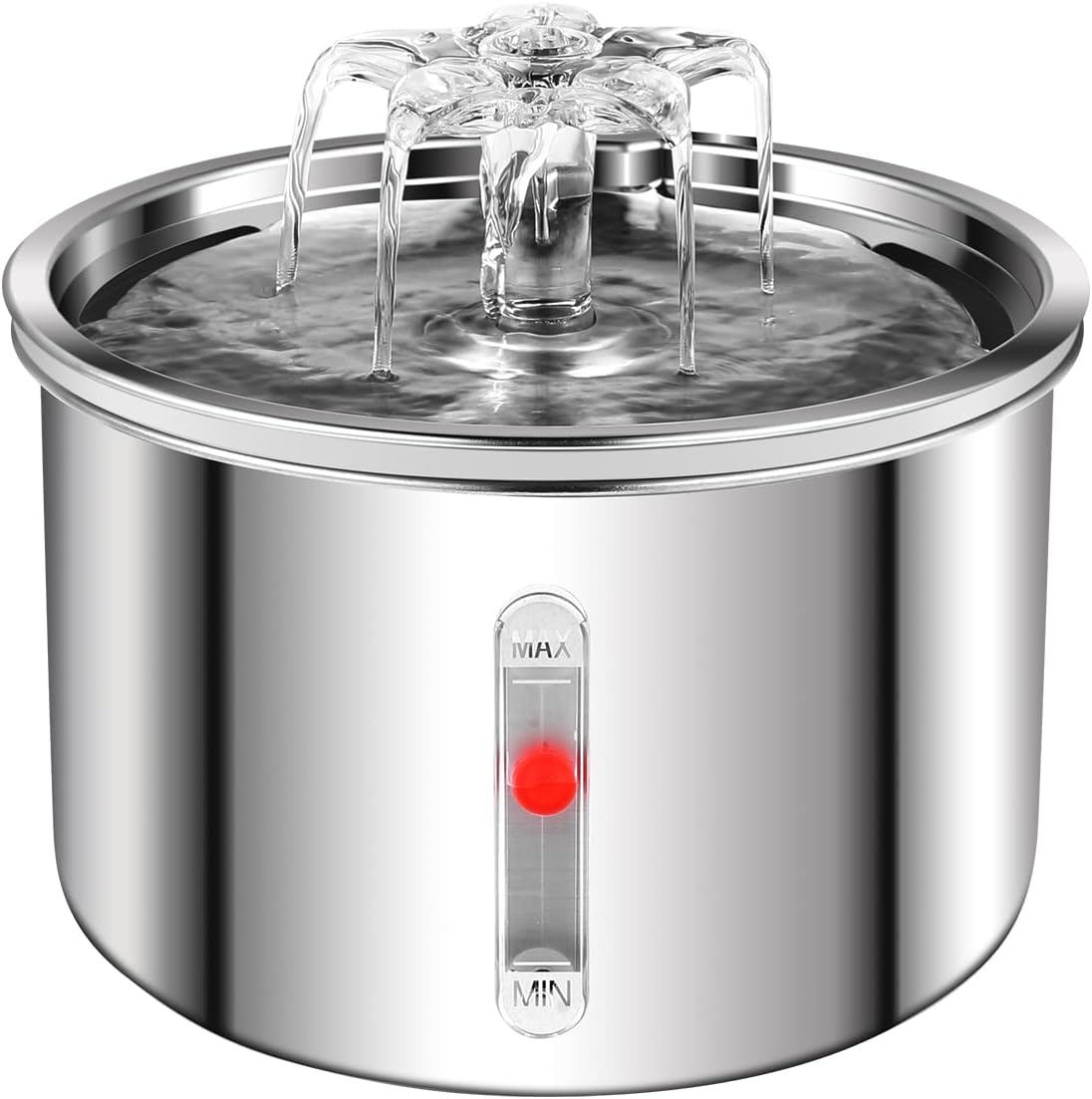 Fuente eléctrica de acero para mascotas 2 litros Modelo WF250