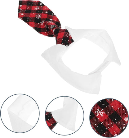 Corbata navideña de velcro para mascotas