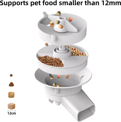 Dispensador de comida automático multifunción con cámara 5L