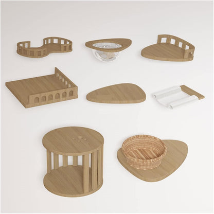 Pilar de sisal ajustable para gatos 2 metros y más