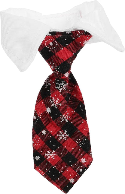 Corbata navideña de velcro para mascotas
