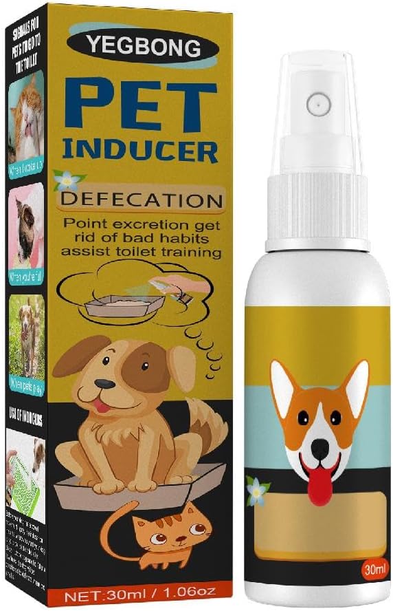 Spray Inductor de Entrenamiento para Mascotas en el Baño 30ml